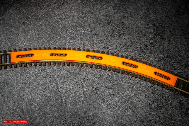 OO/HO Gauge Track Guide Template - Individual Curve (Code 75/83/100)