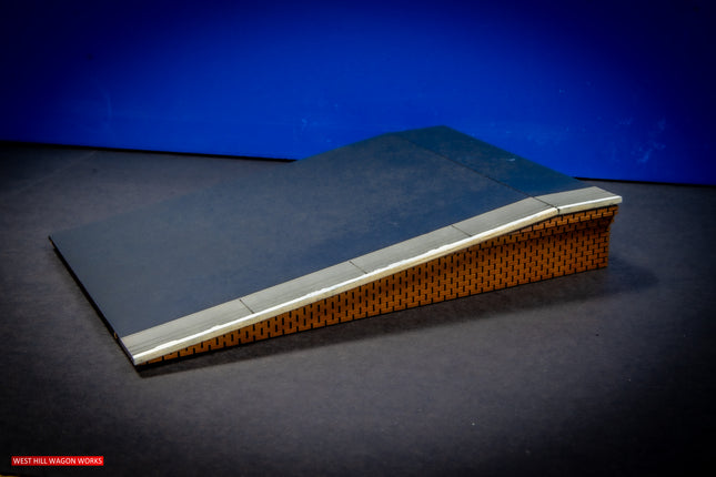 Single Sided Brick Type Platform Kit - Ramps (Pack Of 2 L + R Hand) - O Gauge