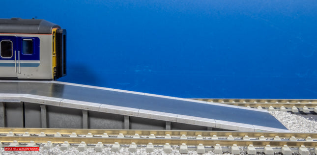 Double Sided Concrete Platform Kit - Platform Ramps (2x13cm Ramps) OO Gauge