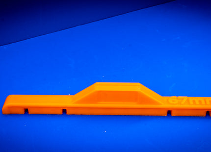 OO Gauge Track Guide Templates - 67mm/51mm 2/3/4 Track Centre Spacers
