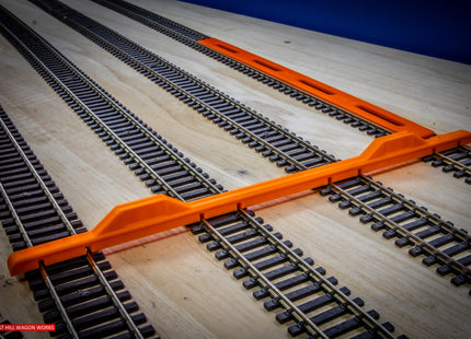 OO Gauge Track Guide Templates - 67mm/51mm 2/3/4 Track Centre Spacers