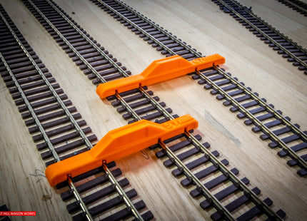 OO Gauge Track Guide Templates - 67mm/51mm 2/3/4 Track Centre Spacers