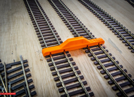 OO Gauge Track Guide Templates - 67mm/51mm 2/3/4 Track Centre Spacers