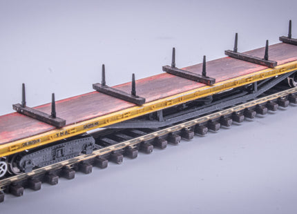 N Gauge Salmon Wagon Cranes, Bolsters and Stanchions Pack for up to 3 Wagons