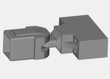 Hunt Magnetic Couplings ELITE - MC30 - Pivoting Intermediate Couplings for Lima Tippler Wagons with Moulded Couplings - OO Gauge