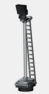 SG9 - Single Post Dummy Banner Repeater Panel Kit with Sticker Sheet (OO Gauge)