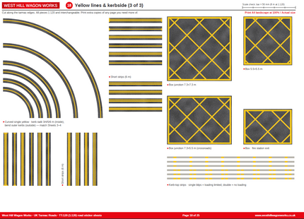 UK Tarmac Roads TT:120 Scale - Free Download