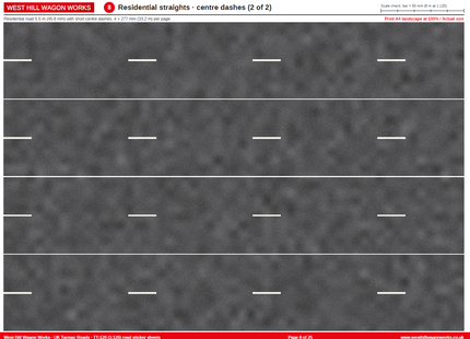 UK Tarmac Roads TT:120 Scale - Free Download