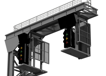 SG3 - Signal Gantry Cantilever Structure Kit for up to 2 Tracks (OO Gauge)