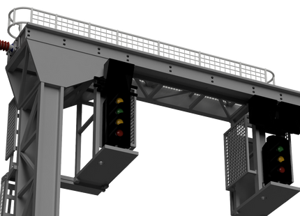 SG3 - Signal Gantry Cantilever Structure Kit for up to 2 Tracks (OO Gauge)