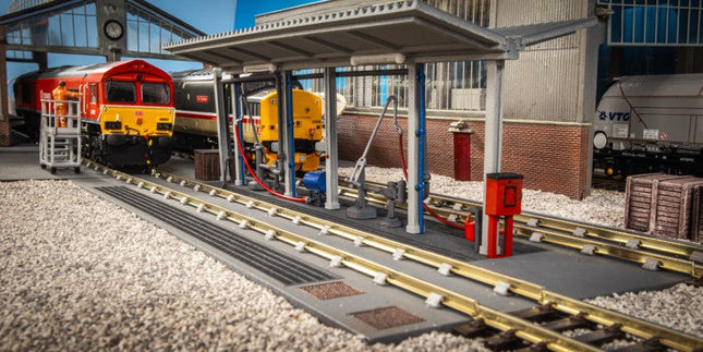 Diesel Fuelling Point Double Track Kit - OO Gauge (Code 100/75/Bullhead)