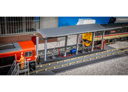 Diesel Fuelling Point Double Track Kit - OO Gauge (Code 100/75/Bullhead)