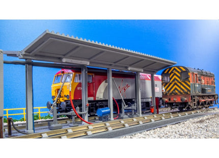 Diesel Fuelling Point Double Track Kit - OO Gauge (Code 100/75/Bullhead)