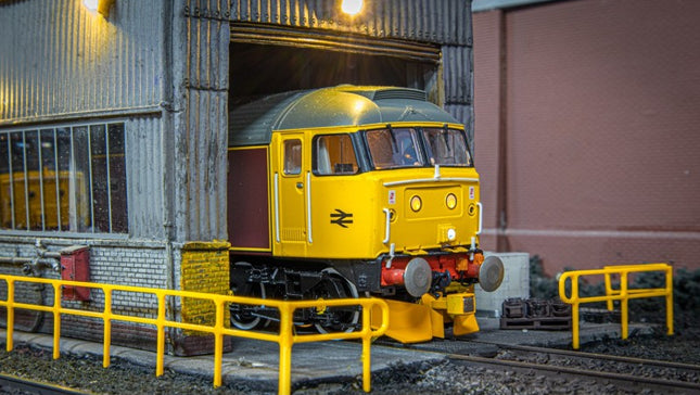 Key Clamp Safety Railing Ends - N Gauge - Yellow/Silver (Pack of 4)