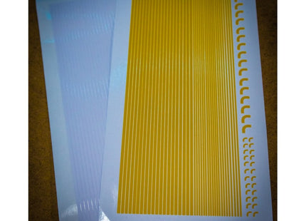 Self Adhesive Matt Vinyl Safety Lines - (Pack of 40 + 36 Corners)