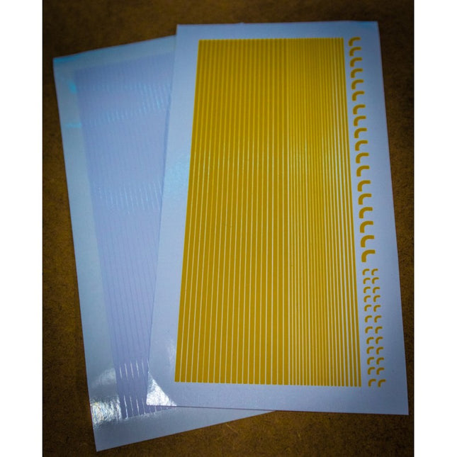 Self Adhesive Matt Vinyl Safety Lines - (Pack of 40 + 36 Corners)